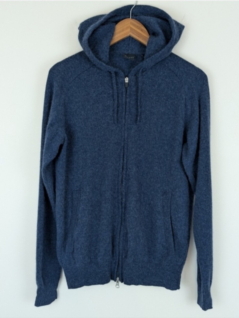 Dunning Golf Wool & Cashmere Blend Full Zip Lightweight Hoodie